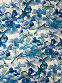 Western Wild Rag - Watercolour Periwinkles (Blue)