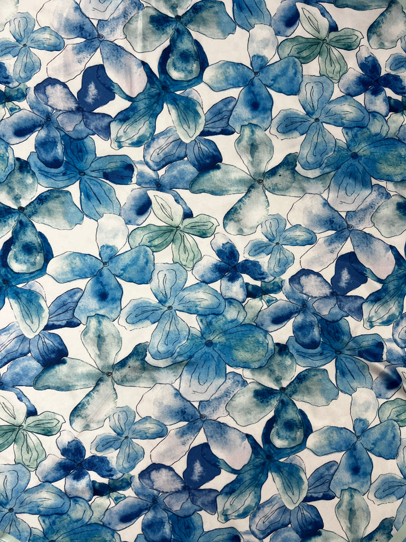 Western Wild Rag - Watercolour Periwinkles (Blue)