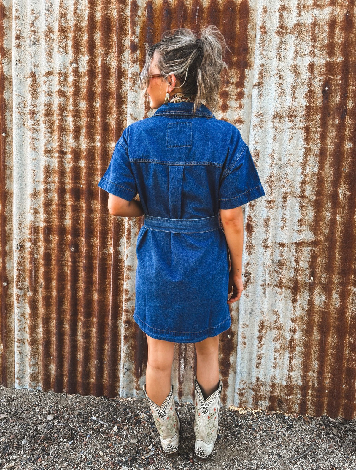 Sunny Dress - Dark Denim