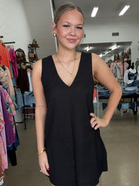 Essential Mini Dress - Black