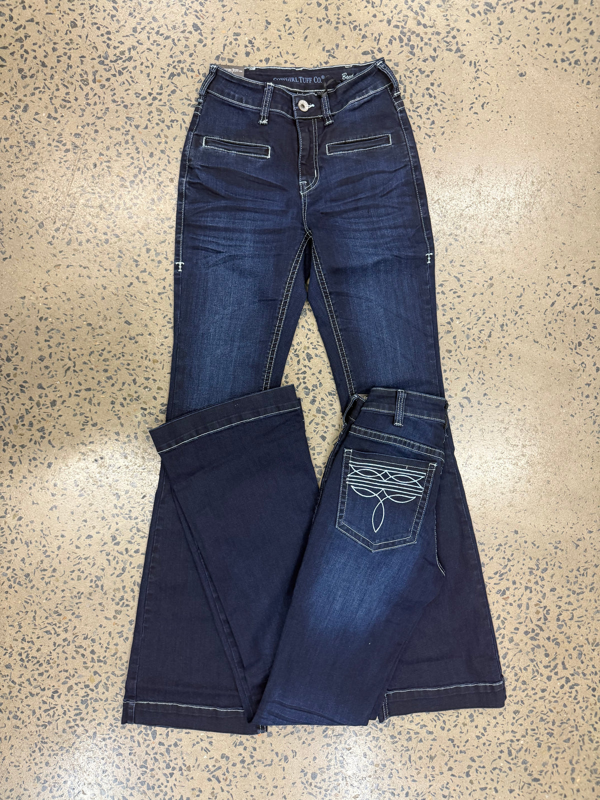 Cowgirl Tuff Jeans - Boot Stitch