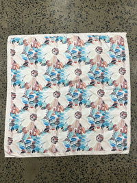 Western Wild Rag - Floral (Beige)