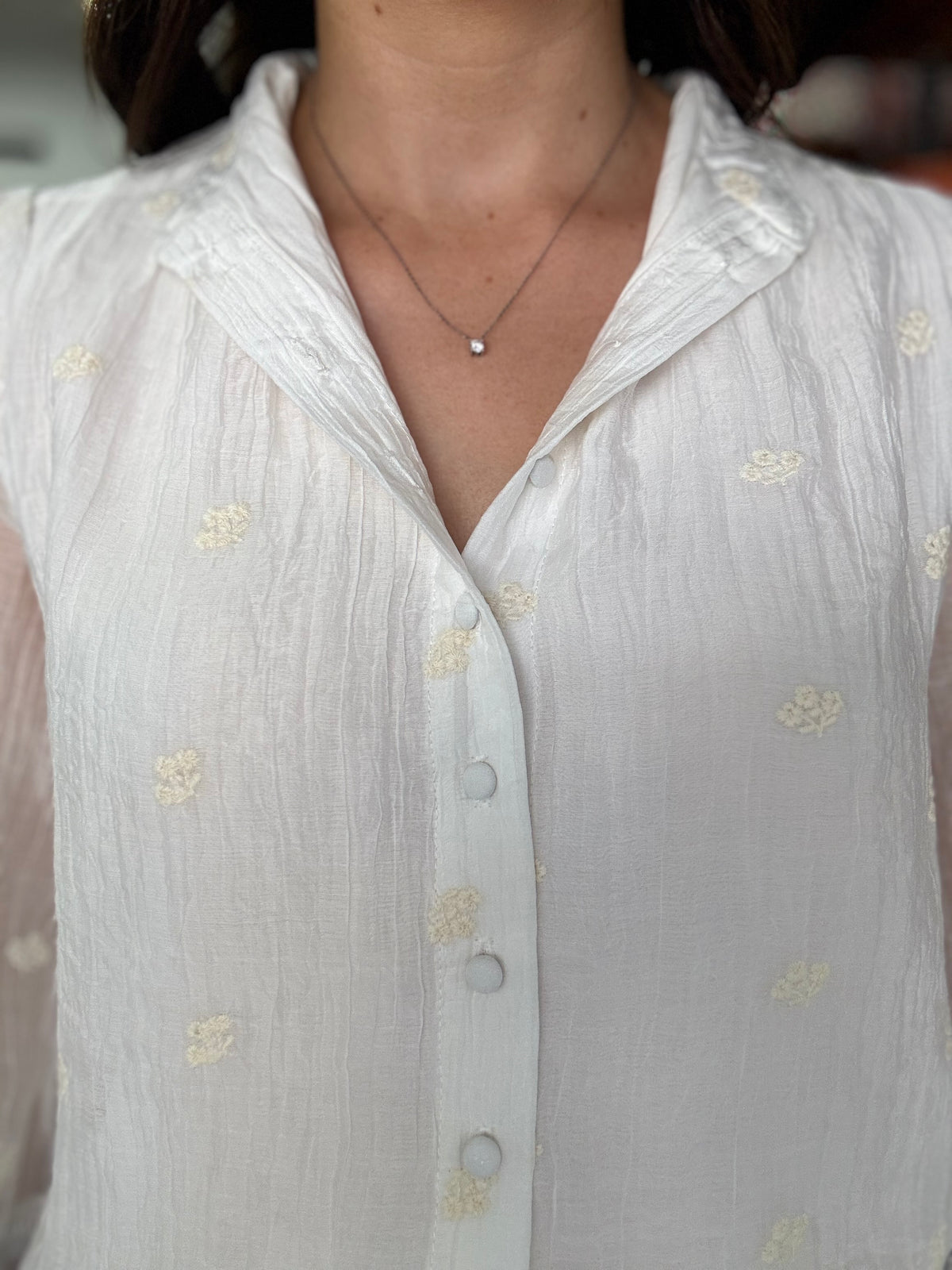 Penny Top - White