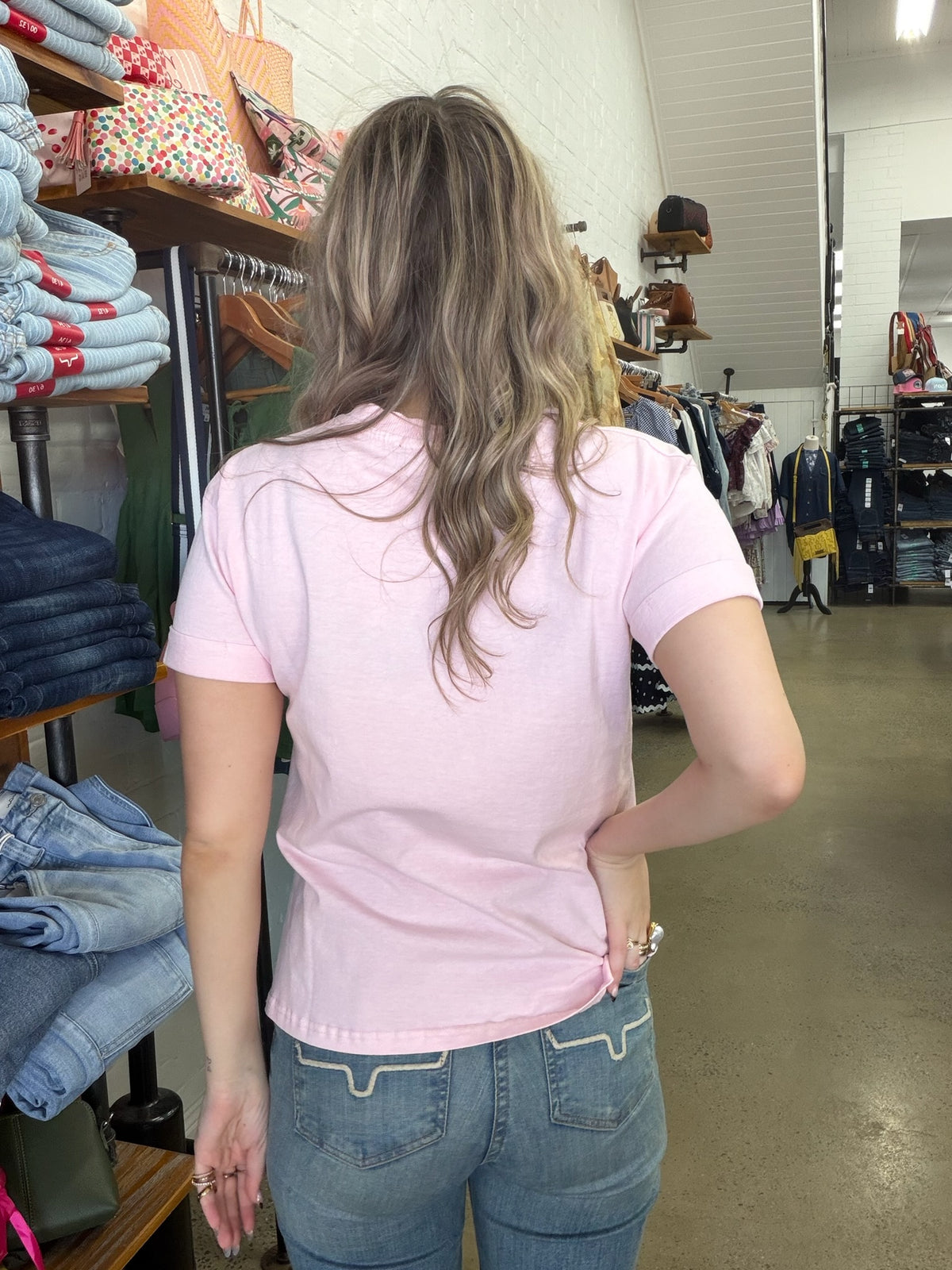 AAE Washed Tee - Peach