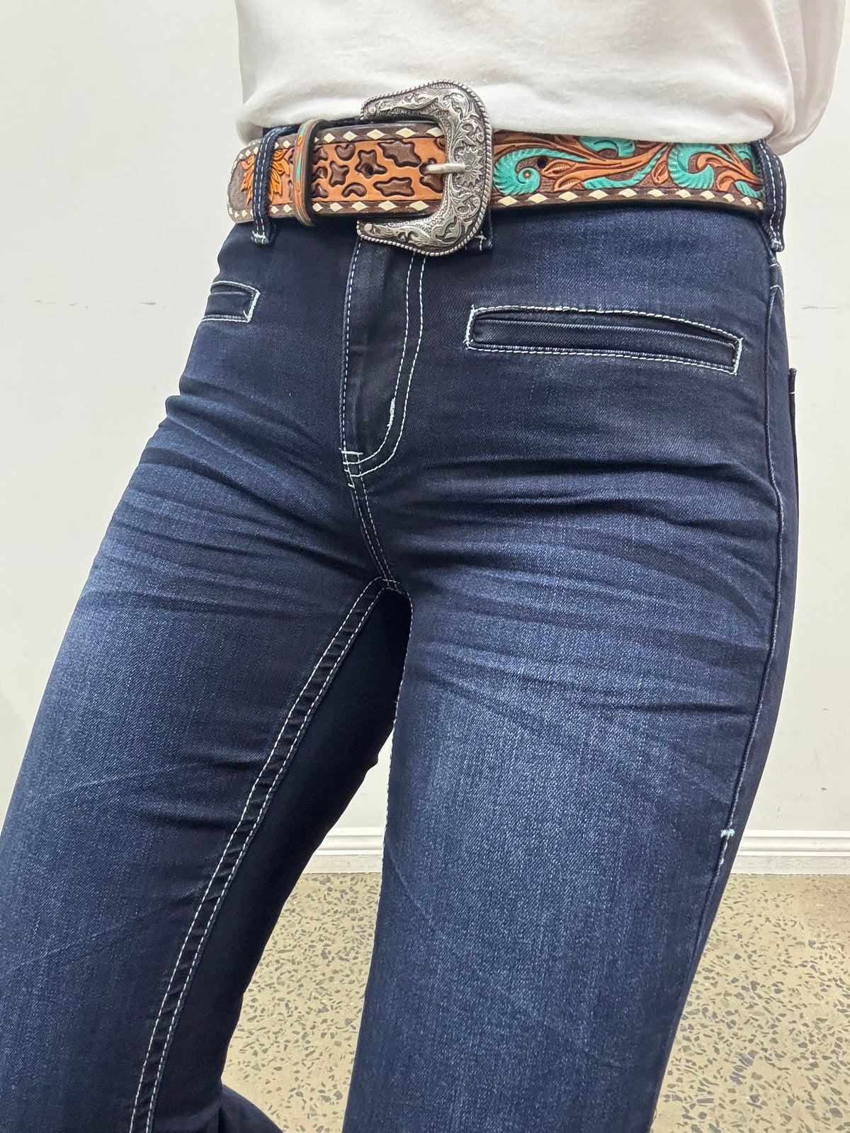 Cowgirl Tuff Jeans - Boot Stitch