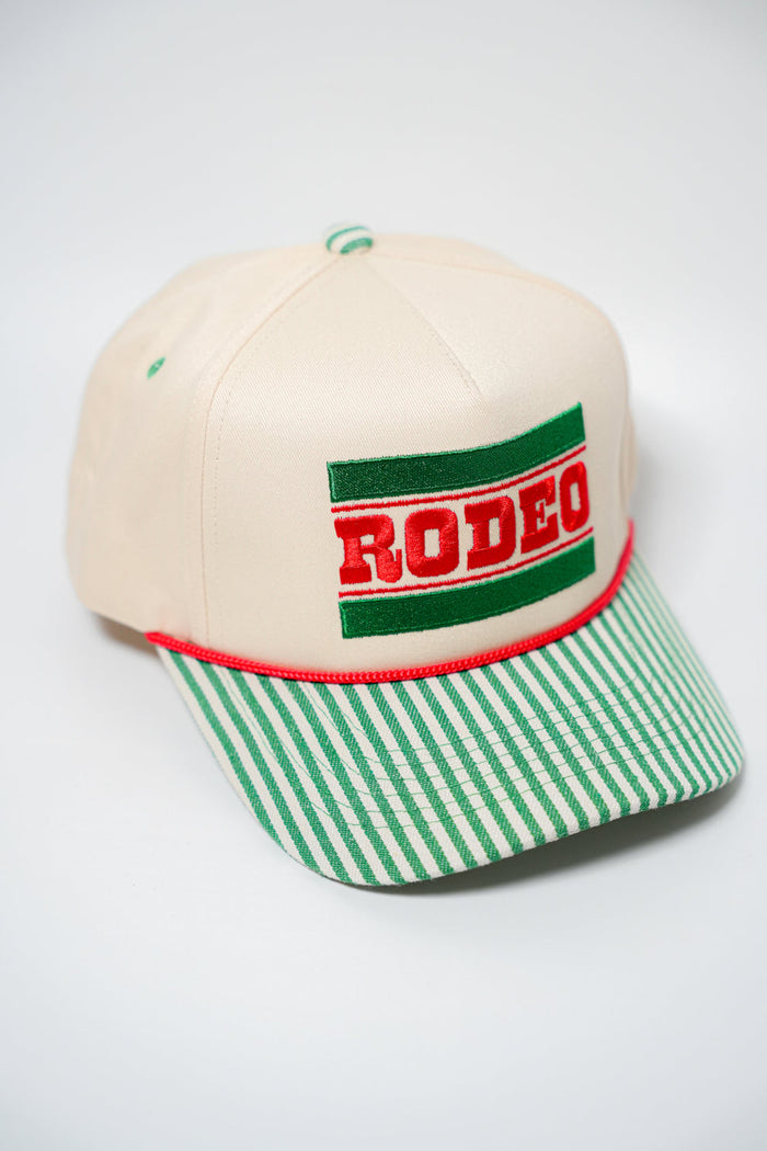 Railroad Rodeo - Green Striped