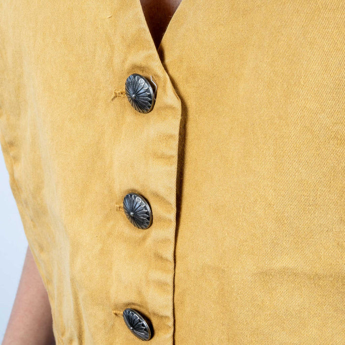 Mina Vest - Vintage Gold