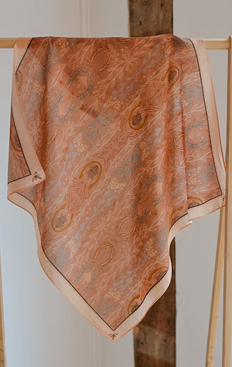 Western Wild Rag - Harvest in Dusty Rose