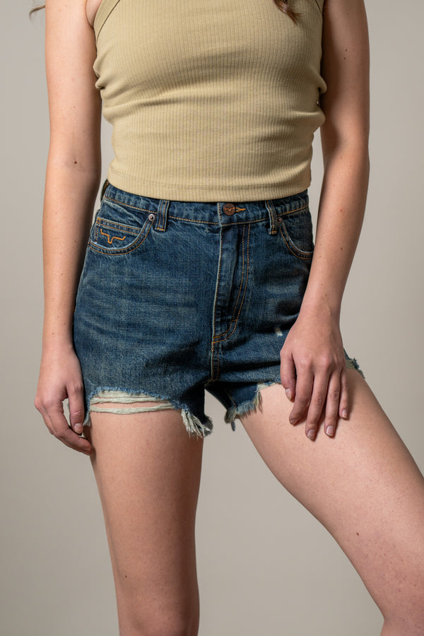 Kimes Ranch Shorts - Daisy Dark Wash