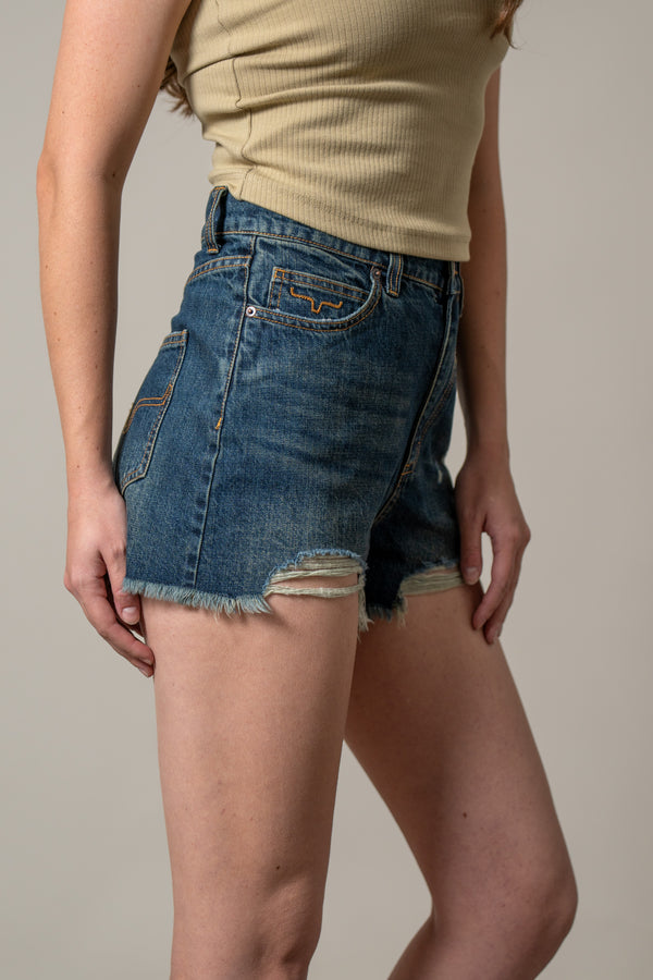 Kimes Ranch Shorts - Daisy Dark Wash