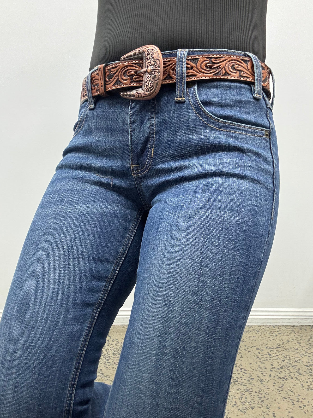 Rock & Roll Cowgirl Jeans -  BW5MD09088 - Mid Rise Trouser