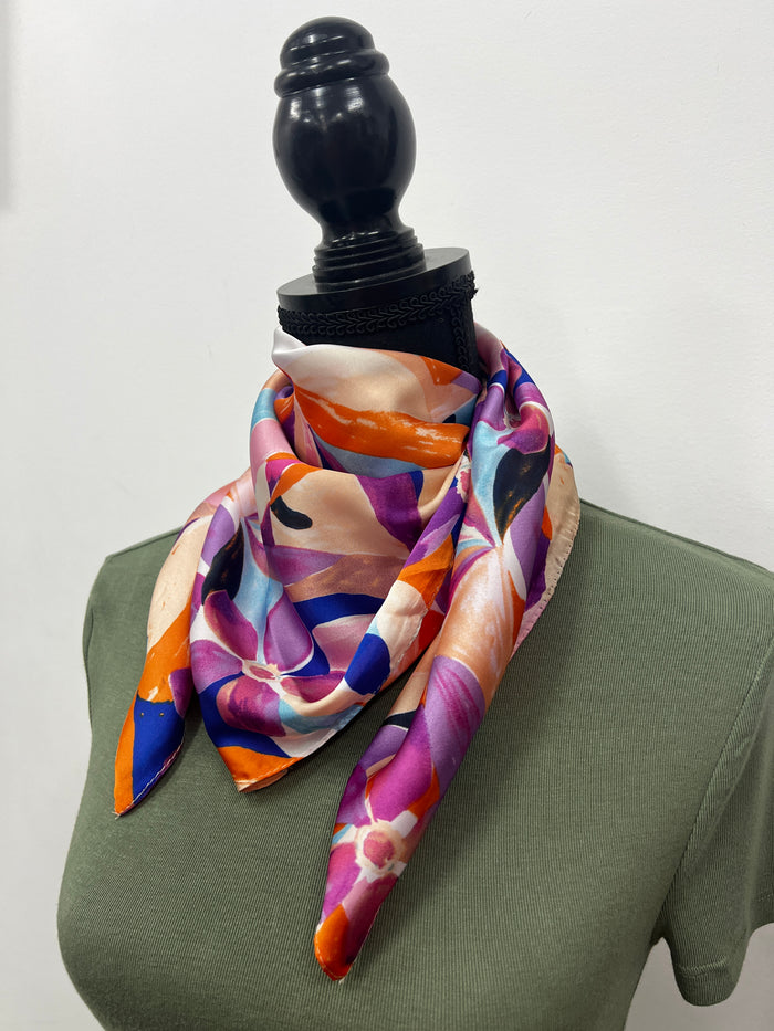 Western Wild Rag - Abstract (Purple Multi)