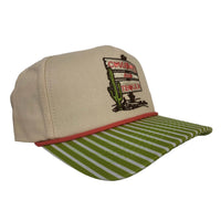 Cowboys and Tequila Cap - Natural Green Stripe