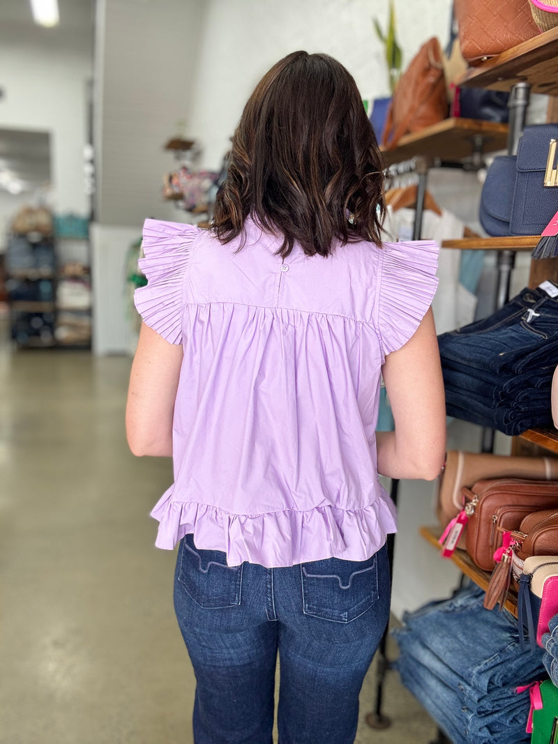 Marlowe Top - Lilac