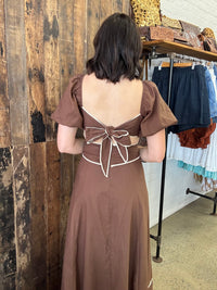 Gwen Dress - Coffee
