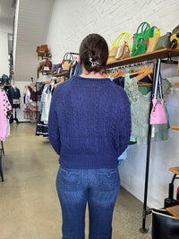 Lovey Knit - Navy