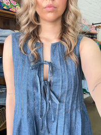 Delilah Dress - Blue