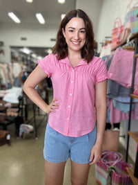 Colette Top - Baby Pink