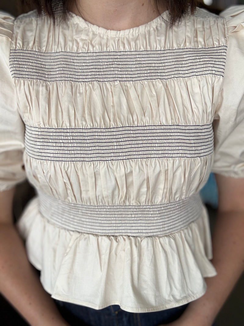 Iris Top - Ivory