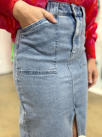 Becca - Denim Skirt