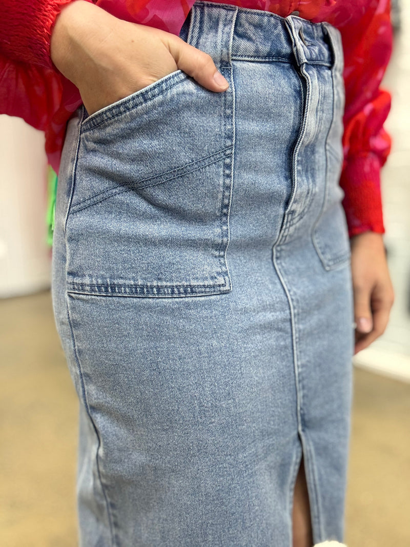 Becca - Denim Skirt