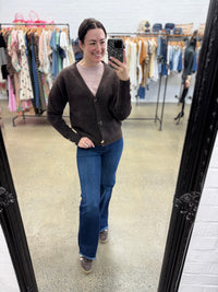 Joy Cardigan - Coffee