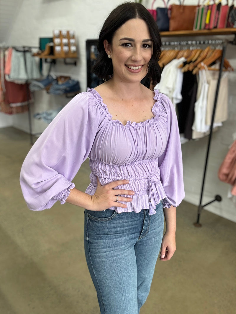 Molly Top - Lilac