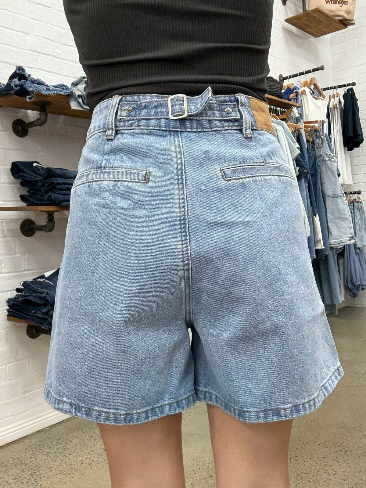 Stevie Shorts - Light Denim