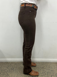 Rock & Roll Cowgirl Jeans - BW1HD07196 - Brown High Rise Bootcut