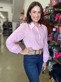 Peony Top - Light Pink