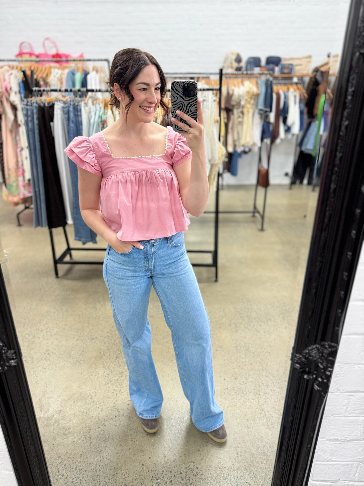 Eloise Top - Blush Pink
