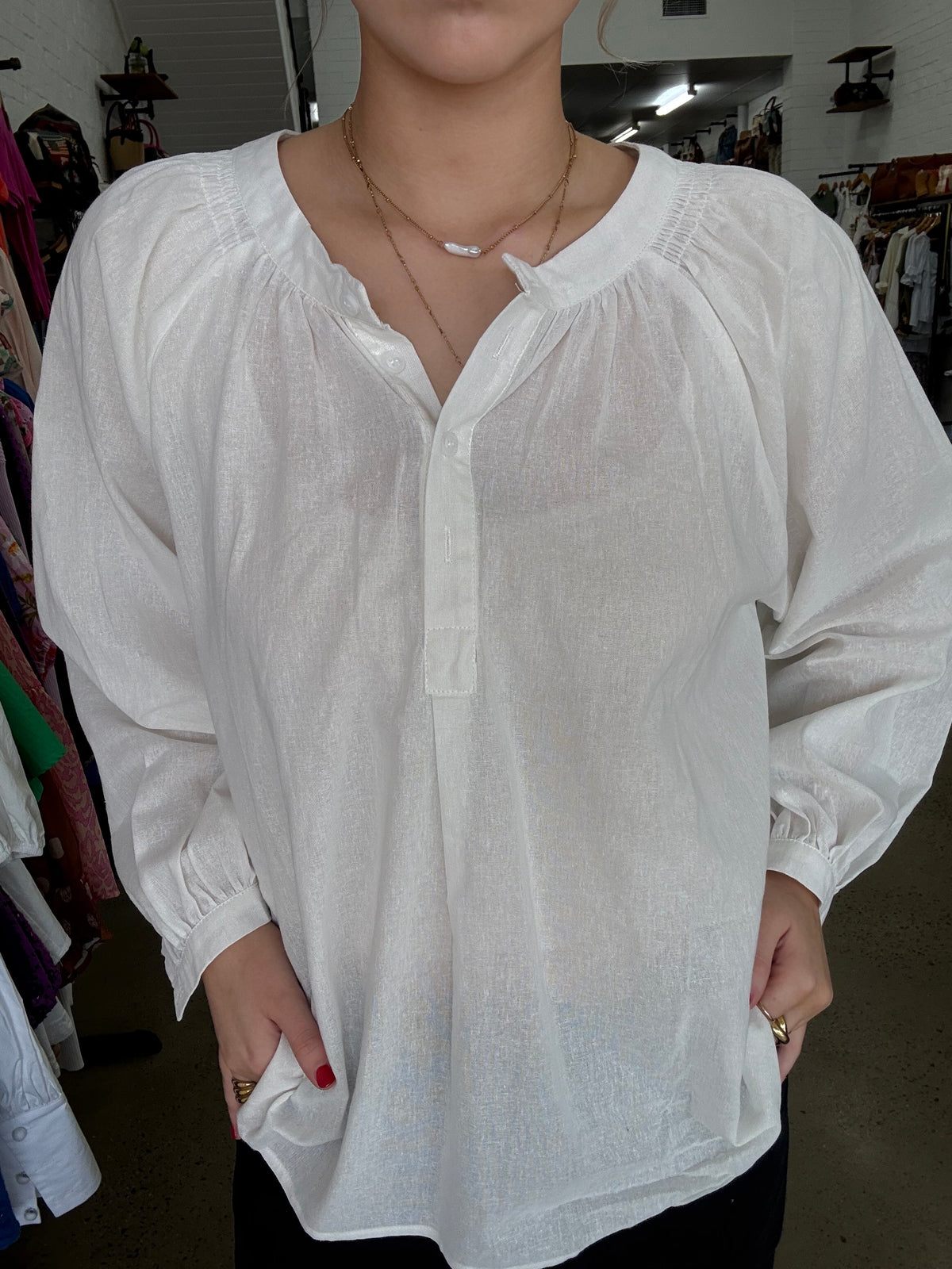 Ryda Top - White