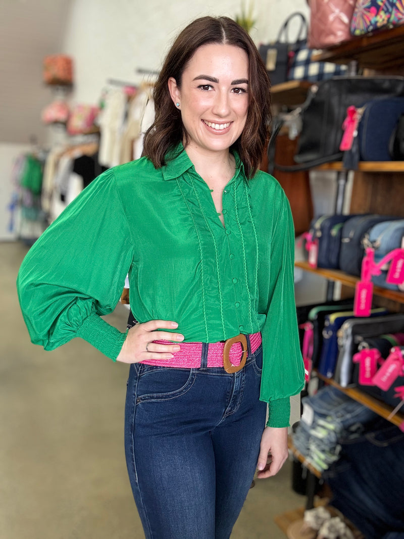 Chelsea Top - Green