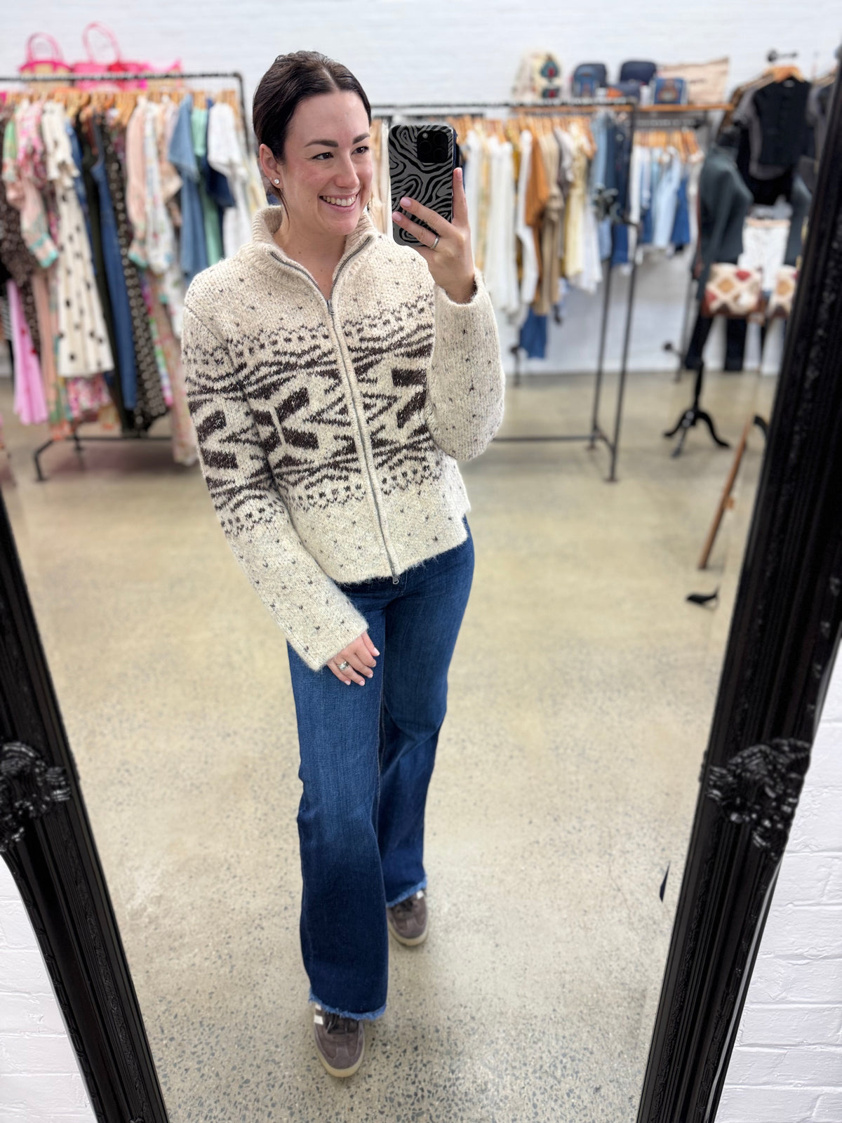 Zoe Knit - Oat