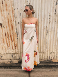 Wild Ones Maxi Dress - Mermaid Island Print