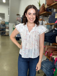 Scottie Top - Dainty Floral