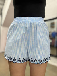 Cynthea Short - Blue Stripe