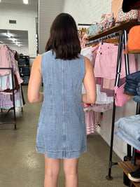 Benson Dress - Light Denim