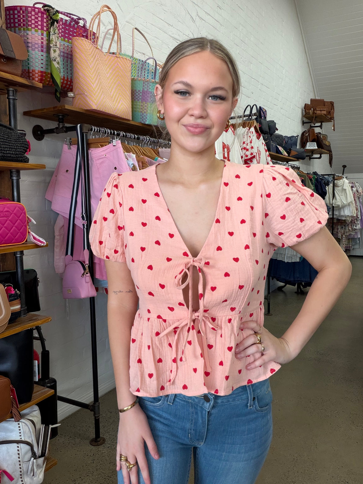 Rachael Top - Peach