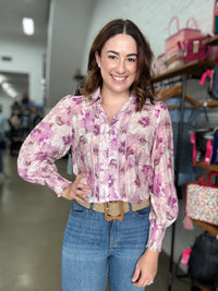 Joice - Purple Floral