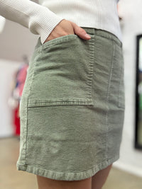 Jayda - Olive Skirt