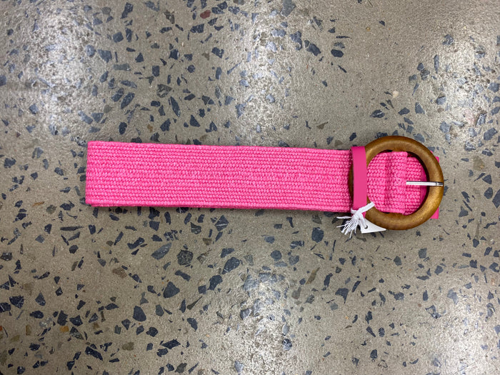 Boutique Belt - Hot Pink