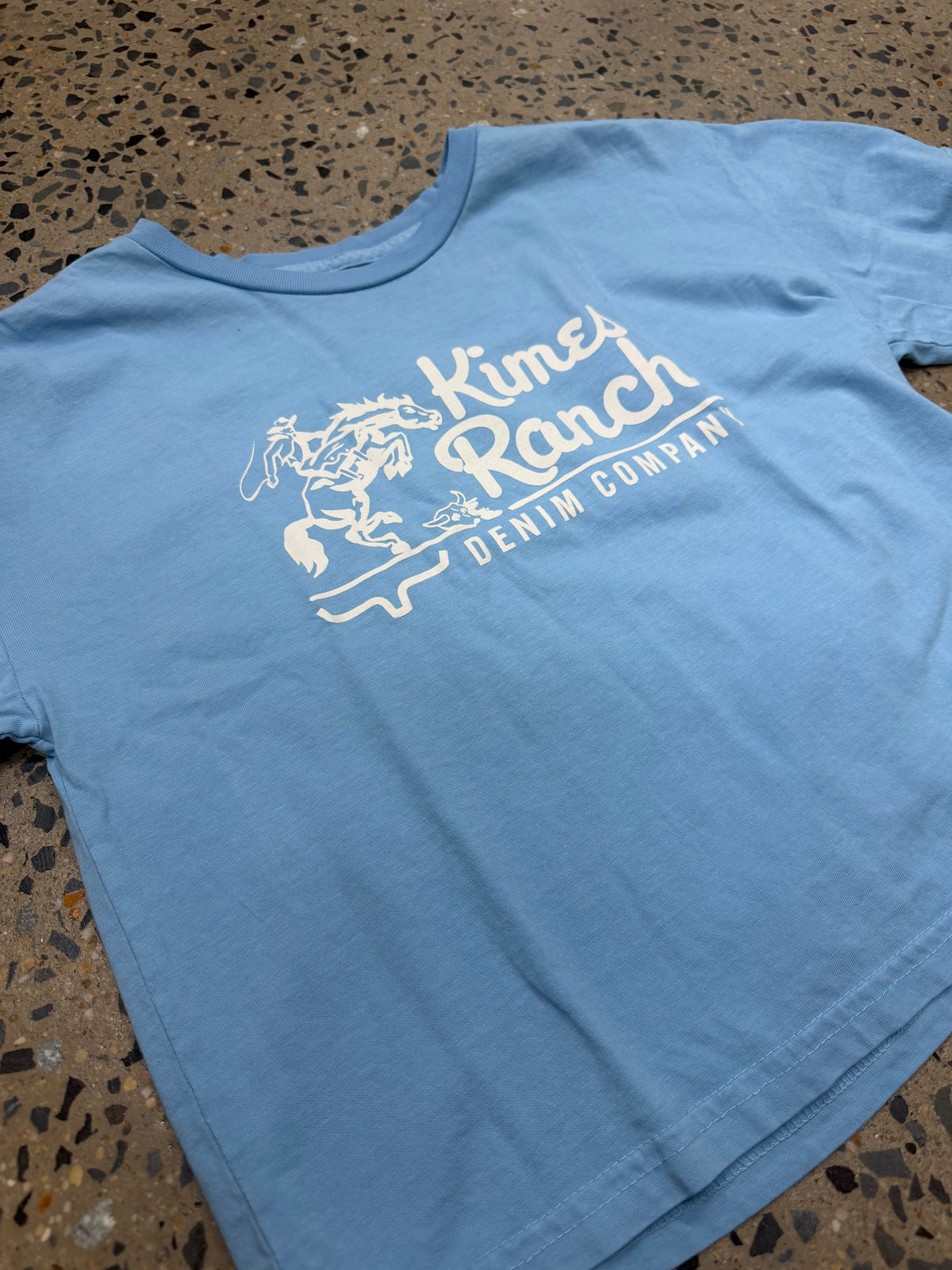 Kimes Ranch Tee - Davona Dale (Faded Denim)