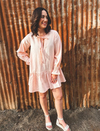 LJC Oliver Dress - Pale Pink