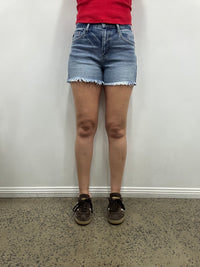Kan Can Denim Shorts - Cosmic High Rise (KC20075M)
