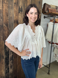 Eloise Top - White