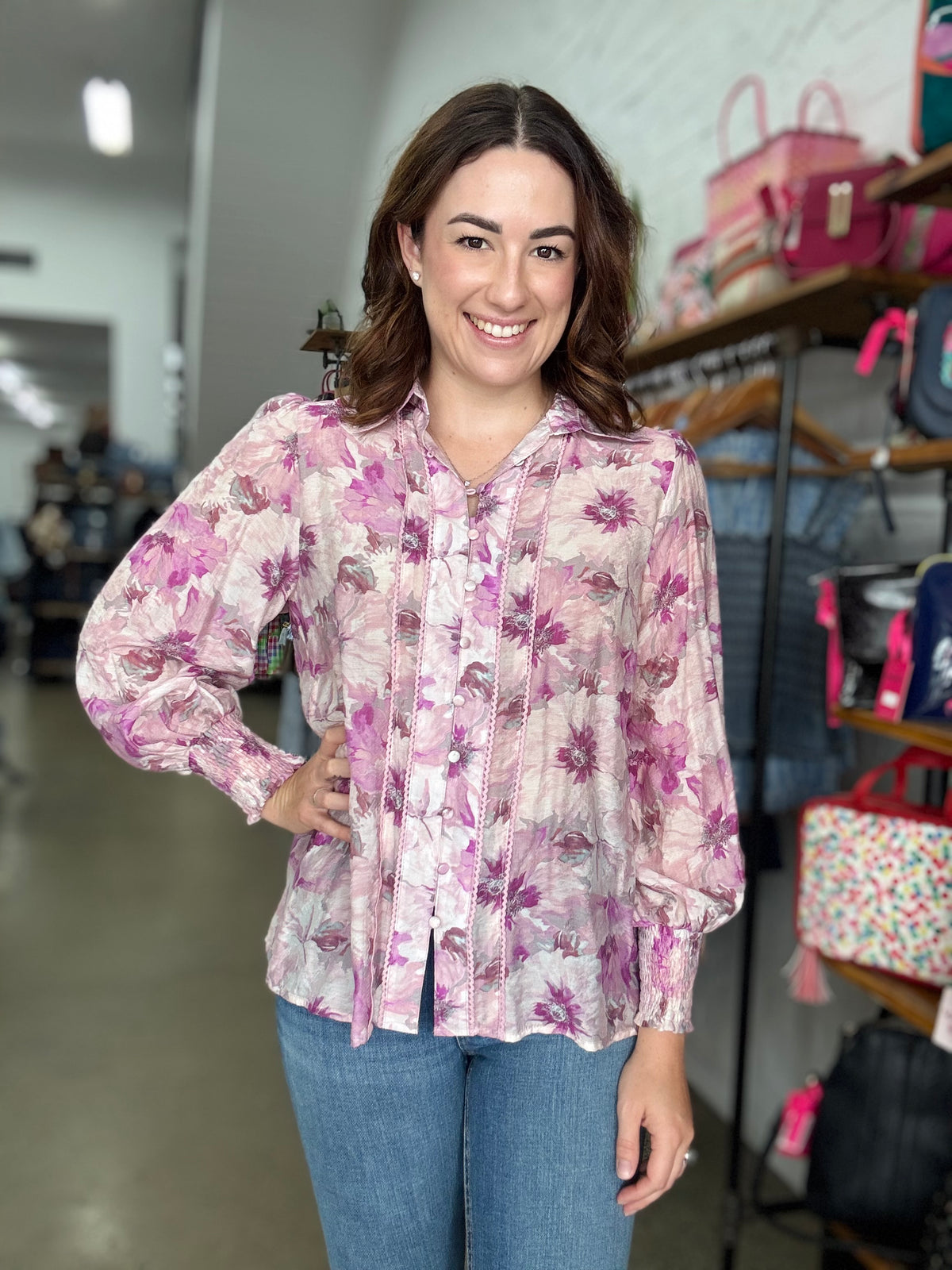 Joice - Purple Floral