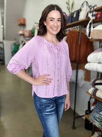 Evelyn Top - Lilac