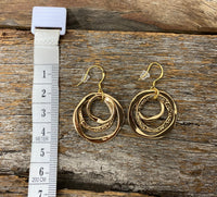 Earrings - Trio Circle Dangle Earrings