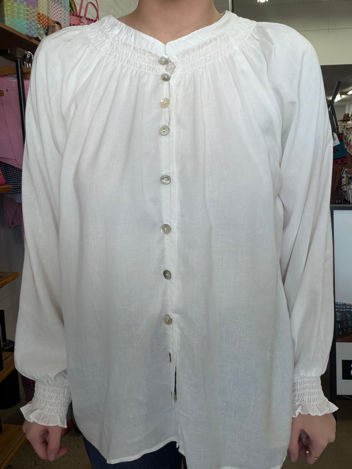 Astrid Top - White